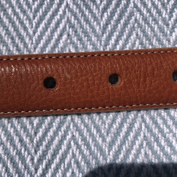 Coldwater Creek brown belt Small Goldtone hardware Used 34 1/2” Length - Picture 9 of 12